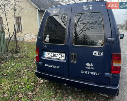 Синий Пежо Эксперт груз.-пасс., объемом двигателя 1.91 л и пробегом 373 тыс. км за 2850 $, фото 5 на Automoto.ua