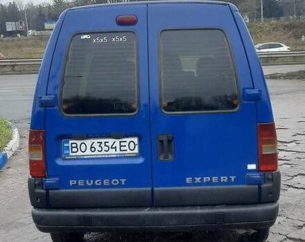 Синий Пежо Эксперт груз.-пасс., объемом двигателя 1.9 л и пробегом 273 тыс. км за 4200 $, фото 4 на Automoto.ua