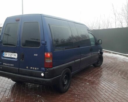 Синий Пежо Эксперт груз.-пасс., объемом двигателя 2 л и пробегом 333 тыс. км за 3700 $, фото 4 на Automoto.ua