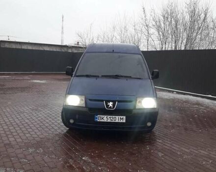 Синий Пежо Эксперт груз.-пасс., объемом двигателя 2 л и пробегом 334 тыс. км за 3700 $, фото 1 на Automoto.ua