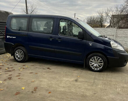 Синий Пежо Эксперт груз.-пасс., объемом двигателя 2 л и пробегом 396 тыс. км за 6650 $, фото 5 на Automoto.ua