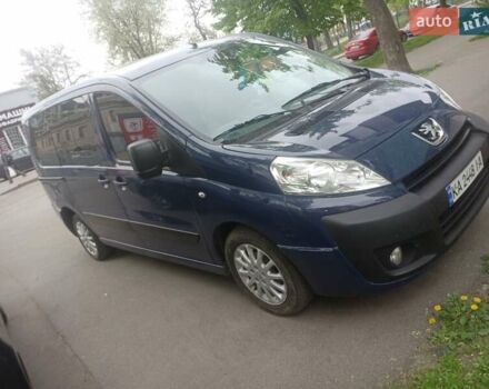 Синий Пежо Эксперт груз.-пасс., объемом двигателя 1.56 л и пробегом 278 тыс. км за 7000 $, фото 1 на Automoto.ua