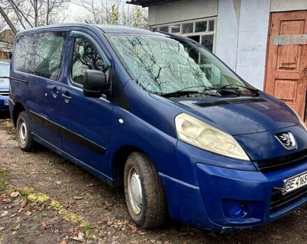 Синий Пежо Эксперт груз.-пасс., объемом двигателя 1.6 л и пробегом 300 тыс. км за 4000 $, фото 4 на Automoto.ua