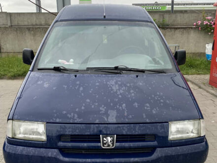 Синий Пежо Эксперт груз.-пасс., объемом двигателя 2 л и пробегом 382 тыс. км за 3200 $, фото 1 на Automoto.ua