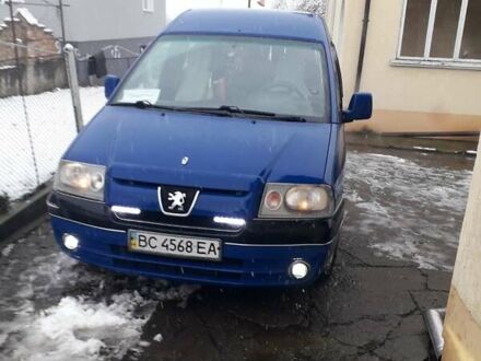Синій Пежо Експерт вант.-пас., об'ємом двигуна 2 л та пробігом 378 тис. км за 5600 $, фото 1 на Automoto.ua