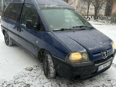 Синий Пежо Эксперт груз.-пасс., объемом двигателя 2 л и пробегом 290 тыс. км за 3000 $, фото 1 на Automoto.ua