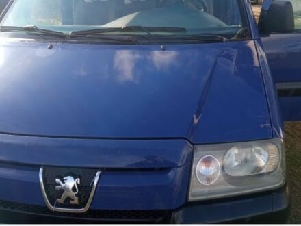 Синий Пежо Эксперт груз.-пасс., объемом двигателя 2 л и пробегом 350 тыс. км за 4400 $, фото 1 на Automoto.ua