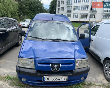 Синій Пежо Експерт вант.-пас., об'ємом двигуна 2 л та пробігом 350 тис. км за 2900 $, фото 1 на Automoto.ua