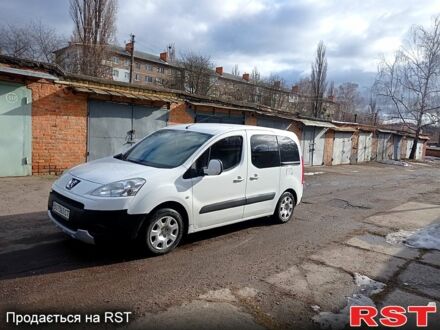 Білий Пежо Партнер вант.-пас., об'ємом двигуна 1.6 л та пробігом 229 тис. км за 7350 $, фото 1 на Automoto.ua