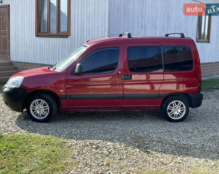 Красный Пежо Партнер груз.-пасс., объемом двигателя 2 л и пробегом 284 тыс. км за 3150 $, фото 9 на Automoto.ua