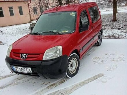 Пежо Партнер груз.-пасс. 2005 в Сторожинце на Automoto.ua Красный Пежо Партнер груз.-пасс., объемом двигателя 1.87 л и пробегом 320 тыс. км за 3700 $, фото 1 на Automoto.ua