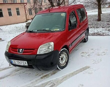 Красный Пежо Партнер груз.-пасс., объемом двигателя 1.87 л и пробегом 320 тыс. км за 3700 $, фото 1 на Automoto.ua