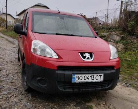 Красный Пежо Партнер груз.-пасс., объемом двигателя 1.56 л и пробегом 450 тыс. км за 5950 $, фото 1 на Automoto.ua