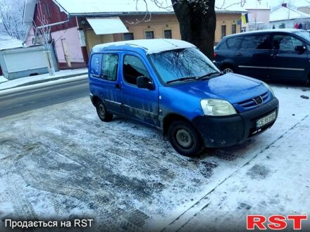 Синій Пежо Партнер вант.-пас., об'ємом двигуна 1.6 л та пробігом 362 тис. км за 3800 $, фото 1 на Automoto.ua