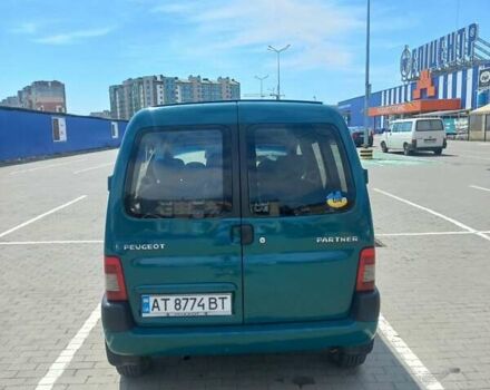 Зеленый Пежо Партнер груз.-пасс., объемом двигателя 2 л и пробегом 270 тыс. км за 4500 $, фото 4 на Automoto.ua