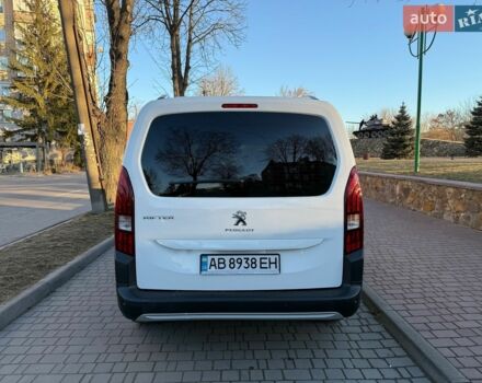 Белый Пежо Rifter, объемом двигателя 1.5 л и пробегом 76 тыс. км за 20880 $, фото 11 на Automoto.ua