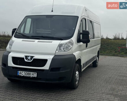 Белый Пежо Boxer, объемом двигателя 2.2 л и пробегом 479 тыс. км за 14800 $, фото 1 на Automoto.ua