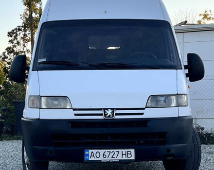 Белый Пежо Boxer, объемом двигателя 2.45 л и пробегом 350 тыс. км за 5200 $, фото 1 на Automoto.ua