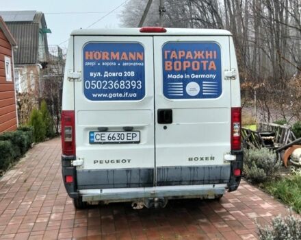 Белый Пежо Boxer, объемом двигателя 2 л и пробегом 303 тыс. км за 2700 $, фото 2 на Automoto.ua