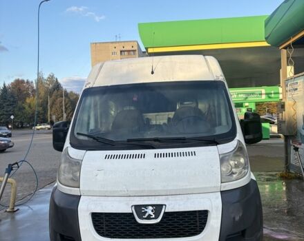 Белый Пежо Boxer, объемом двигателя 2.2 л и пробегом 222 тыс. км за 4499 $, фото 1 на Automoto.ua