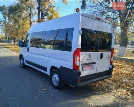 Белый Пежо Boxer, объемом двигателя 2.2 л и пробегом 280 тыс. км за 16700 $, фото 1 на Automoto.ua