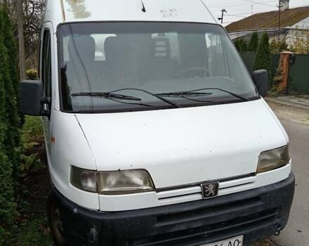 Белый Пежо Boxer, объемом двигателя 2.5 л и пробегом 325 тыс. км за 2500 $, фото 4 на Automoto.ua