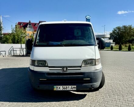 Белый Пежо Boxer, объемом двигателя 2.5 л и пробегом 438 тыс. км за 2500 $, фото 1 на Automoto.ua