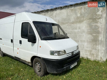 Белый Пежо Boxer, объемом двигателя 2.5 л и пробегом 250 тыс. км за 3300 $, фото 1 на Automoto.ua