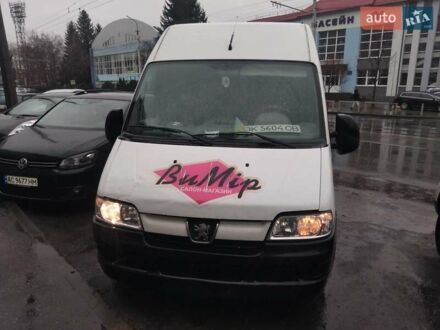 Белый Пежо Boxer, объемом двигателя 2 л и пробегом 569 тыс. км за 3450 $, фото 1 на Automoto.ua