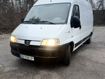 Белый Пежо Boxer, объемом двигателя 2.18 л и пробегом 540 тыс. км за 5300 $, фото 1 на Automoto.ua