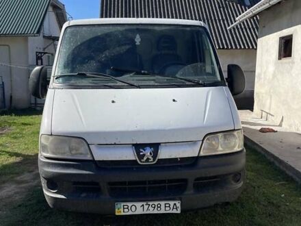 Білий Пежо Boxer, об'ємом двигуна 2.18 л та пробігом 390 тис. км за 2200 $, фото 1 на Automoto.ua