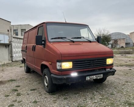 Красный Пежо Boxer, объемом двигателя 2.5 л и пробегом 580 тыс. км за 1500 $, фото 5 на Automoto.ua