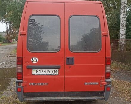 Красный Пежо Boxer, объемом двигателя 1.9 л и пробегом 380 тыс. км за 1600 $, фото 7 на Automoto.ua