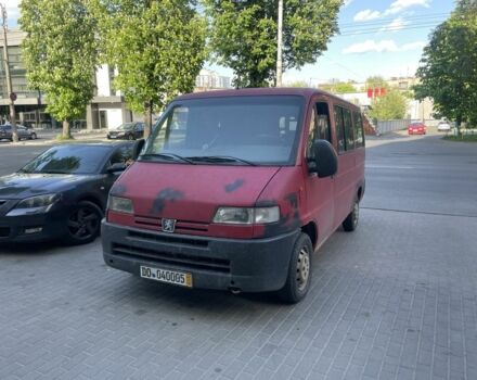 Красный Пежо Boxer, объемом двигателя 2.4 л и пробегом 250 тыс. км за 2000 $, фото 1 на Automoto.ua