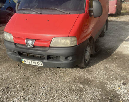Червоний Пежо Boxer, об'ємом двигуна 2 л та пробігом 588 тис. км за 3500 $, фото 1 на Automoto.ua