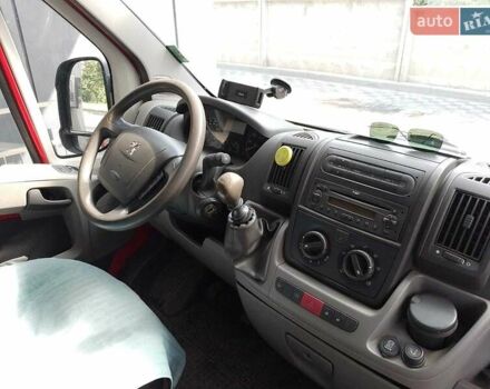 Красный Пежо Boxer, объемом двигателя 2.2 л и пробегом 243 тыс. км за 6450 $, фото 9 на Automoto.ua
