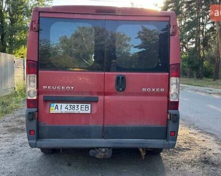 Красный Пежо Boxer, объемом двигателя 2.2 л и пробегом 400 тыс. км за 4800 $, фото 3 на Automoto.ua
