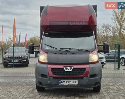 Красный Пежо Boxer, объемом двигателя 3 л и пробегом 340 тыс. км за 13355 $, фото 4 на Automoto.ua