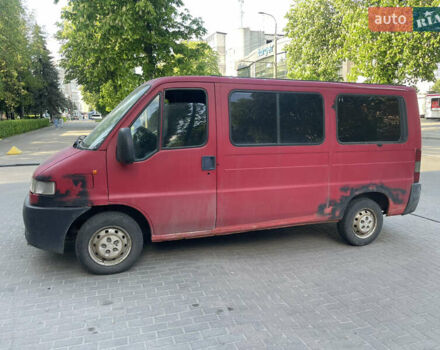 Красный Пежо Boxer, объемом двигателя 2.5 л и пробегом 400 тыс. км за 2800 $, фото 1 на Automoto.ua