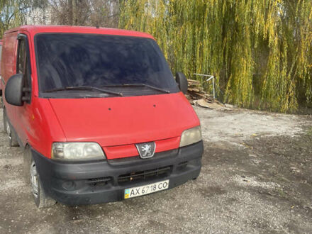 Червоний Пежо Boxer, об'ємом двигуна 2 л та пробігом 588 тис. км за 3500 $, фото 1 на Automoto.ua
