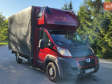 Красный Пежо Boxer, объемом двигателя 3 л и пробегом 340 тыс. км за 14300 $, фото 1 на Automoto.ua