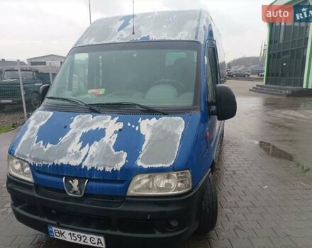 Синий Пежо Boxer, объемом двигателя 2.8 л и пробегом 650 тыс. км за 4000 $, фото 3 на Automoto.ua