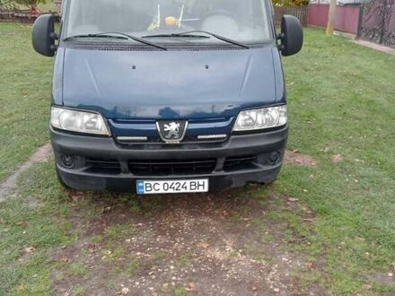 Синий Пежо Boxer, объемом двигателя 2.18 л и пробегом 300 тыс. км за 2750 $, фото 1 на Automoto.ua