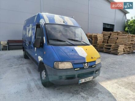 Синий Пежо Boxer, объемом двигателя 2.2 л и пробегом 440 тыс. км за 2700 $, фото 1 на Automoto.ua