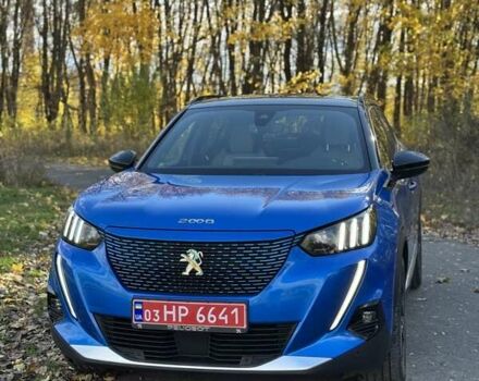 Синий Пежо e-2008, объемом двигателя 0 л и пробегом 35 тыс. км за 16500 $, фото 2 на Automoto.ua