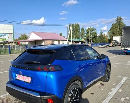 Синий Пежо e-2008, объемом двигателя 0 л и пробегом 39 тыс. км за 19700 $, фото 7 на Automoto.ua