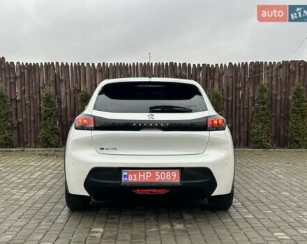 Білий Пежо e-208, об'ємом двигуна 0 л та пробігом 85 тис. км за 12900 $, фото 5 на Automoto.ua