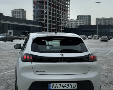 Білий Пежо e-208, об'ємом двигуна 0 л та пробігом 58 тис. км за 13500 $, фото 5 на Automoto.ua