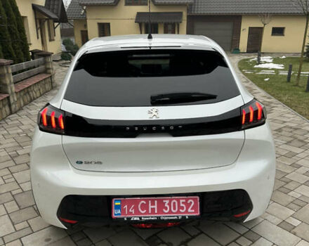 Белый Пежо e-208, объемом двигателя 0 л и пробегом 20 тыс. км за 15300 $, фото 12 на Automoto.ua