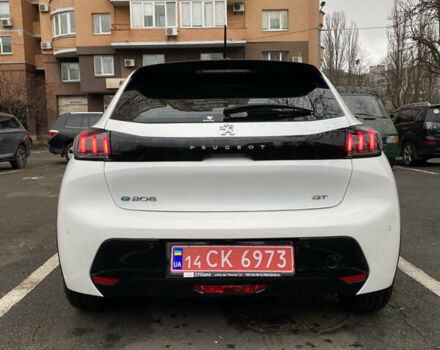 Білий Пежо e-208, об'ємом двигуна 0 л та пробігом 6 тис. км за 16900 $, фото 7 на Automoto.ua